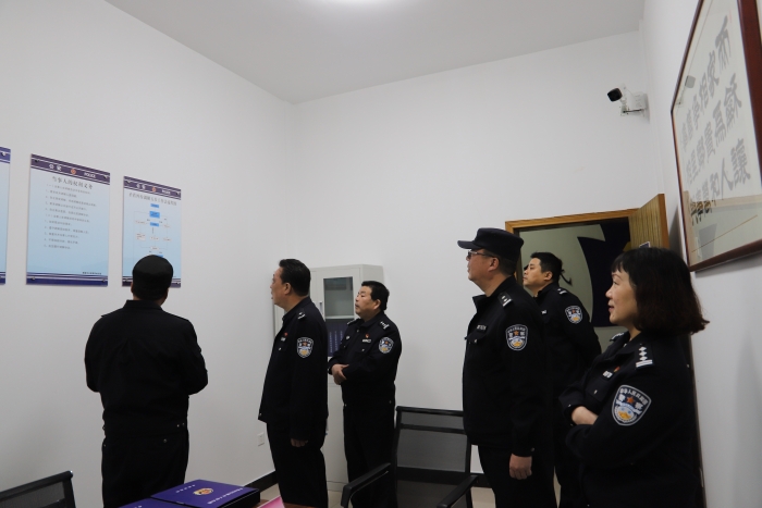 渭南市公安局领导深入华州检查指导“枫桥式公安派出所”创建工作（组图）