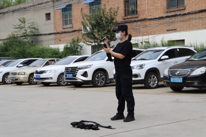 华州公安组织开展警务实战技能集中培训