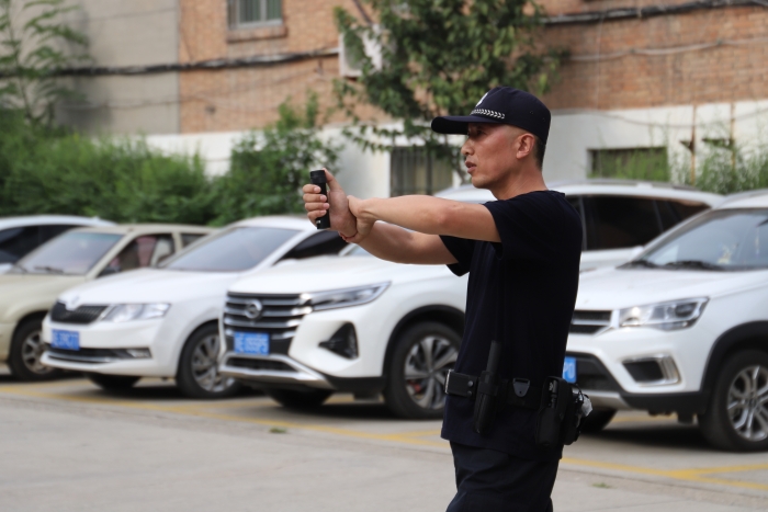 华州公安组织开展警务实战技能集中培训