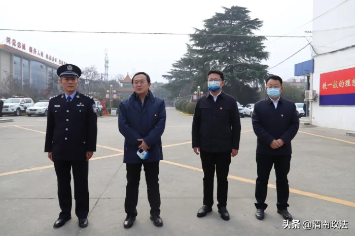 华州区委书记王海峰警察节看望慰问公安民警（图）